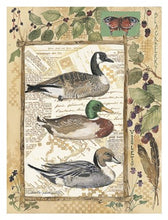 Load image into Gallery viewer, Throw/Tapestry - Ducks - 100% Cotton - 50" X 60"