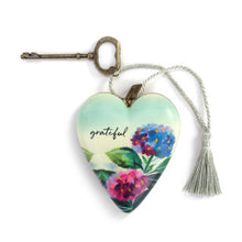 Load image into Gallery viewer, Art Heart - "Grateful" - Table Sitter