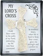 Load image into Gallery viewer, Cross - Hand-Held - Gift Box - Polystone - 3" L x 4.25" H