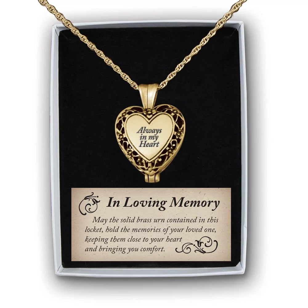 Memorial Locket Keepsake Urn