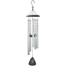 Load image into Gallery viewer, Wind Chimes - Heavenly Bells 44" Sonnet Silver