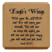 Load image into Gallery viewer, Wooden Prayer Cube - Popular Prayers