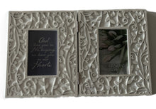 Load image into Gallery viewer, Memorial Picture Frame - "God Has You..." - Hinged - Filigree Accent - 4" X 6" Photo - 10.5" X 17" Frame