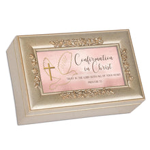 Load image into Gallery viewer, Music Box - Confirmation - Song: Amazing Grace - Antique Silver Tone
