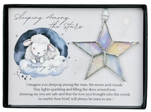 Load image into Gallery viewer, Ornament - Memorial - Infant - Handmade Iridescent Glass Star