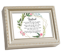Load image into Gallery viewer, Music Box - Baby/Baptism - Music: Jesus Loves Me - 4" X 6" Photo
