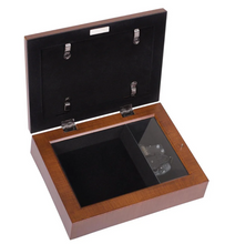 Load image into Gallery viewer, Music Box - Baptism - Music: How Great Thou Art - Woodgrain