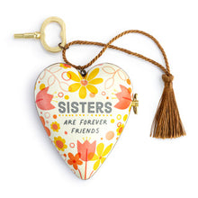 Load image into Gallery viewer, Art Heart Music Box - "Sisters" - You've Got a Friend in Me - Table Sitter