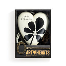 Load image into Gallery viewer, Art Heart - "Best Friends" - Table Sitter