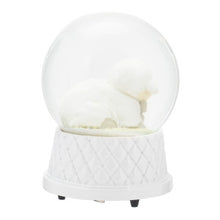 Load image into Gallery viewer, Snow Globe - Lamb - Music: "Jesus Loves Me" - 5.5" H