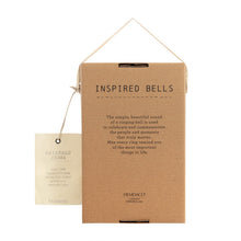 Load image into Gallery viewer, Inspired Bell - Hanging Decoration - Guardian Angel - Cream - Ceramic and Metal