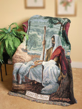 Load image into Gallery viewer, Throw/Tapestry - Lost No More - 100% Cotton - 50" X 60"