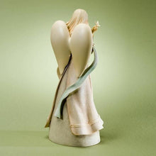 Load image into Gallery viewer, Angel Figurine - Surrounded by Butterflies - Hope - Stone/Resin with Crystal Accents - 8" H