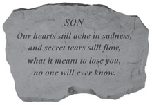Load image into Gallery viewer, Garden Stone- Son- choice of 2 verses