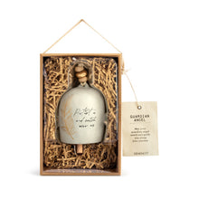 Load image into Gallery viewer, Inspired Bell - Hanging Decoration - Guardian Angel - Cream - Ceramic and Metal