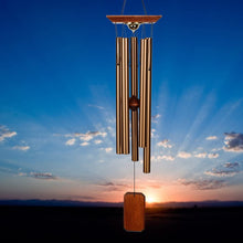 Load image into Gallery viewer, Wind Chime - Large Memorial Chime - Wood/Bronze - 36"