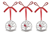 Load image into Gallery viewer, Memorial Ornament - Cardinal - Multiple Verses Available