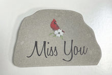 Load image into Gallery viewer, Garden Stone~Cardinal "Miss You"