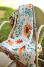 Load image into Gallery viewer, Throw/Tapestry - Harvest Gathering - 100% Cotton - 50" X 60"