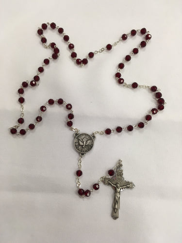 Rosary ~ Confirmation Red