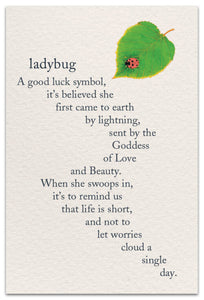 Greeting Card - Friendship - "A good luck symbol..."