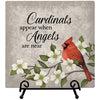 Cardinal - Plaque With Easel