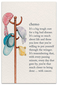 Greeting Card - Support & Encouragement - "Chemo"