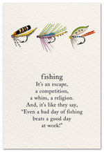 Load image into Gallery viewer, Greeting Card - Many Occasions - &quot;Fishing&quot;