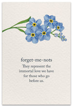Load image into Gallery viewer, Greeting Card - Condolence - &quot;Forget-me-nots&quot;
