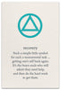 Greeting Card - Support & Encouragement - "Recovery"