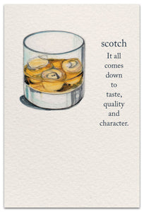 Greeting Card - Birthday - "Scotch"