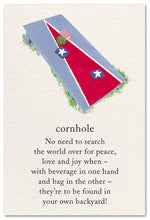 Load image into Gallery viewer, Greeting Card - Birthday - &quot;Cornhole&quot;