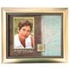 Picture Frame -Champagne Finish - Choose from 7 different mats