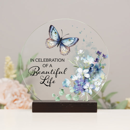 Plaque - Butterfly Stand