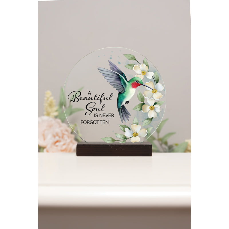 Plaque - Hummingbird Stand