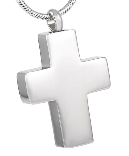 Keepsake Urn Pendant - Small Cross