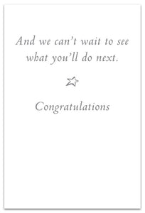 Greeting Card - Congratulations - "You did it!"