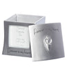 Memorial Keepsake Box - "Forever in my Heart" - Picture Frame - Resin - Pewter Finish