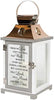 Lantern - "...Still loved, Still missed and very dear..." - Copper Top - Candle - 13.5"