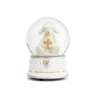 Snow Globe - Jesus loves me this I know - Lamb