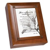 Keepsake Box - "There will never be another you..." - Velvet Lined - 5" X 7" Photo Frame