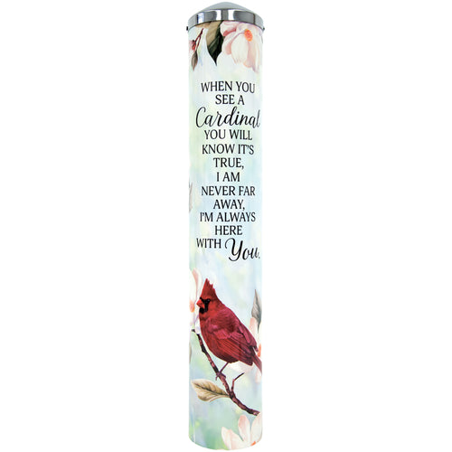 Condolence - Cardinal - Memorial Pole