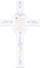 Cross - Porcelain - Baptism - Wall-Mount Ready