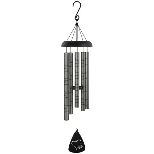 Windchime - Peaceful Memories - Charcoal Sonnet Chime