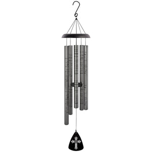 Wind Chimes - Heavenly Bells 44" Sonnet Silver or Charcoal