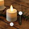 Resin LED Flameless Votive Candle - Water Resistant
