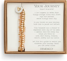 Load image into Gallery viewer, Bracelet - Your Journey: Heart - Beaded Love - Multiple Color Options