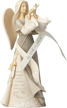 Load image into Gallery viewer, Angel Figurine - &quot;Not all Angels are in Heaven&quot; - Stone/Resin with Crystal Accents - 9.25&quot; H