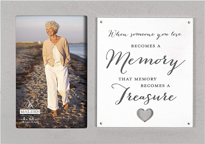 CustomGiftsNow In Loving Memory Memorial - Engraved Alder Wood Picture Frame - Add Name and Dates (8x10 Vertical CustomGiftsNow In Loving Memory Memorial - Engraved Alder Wood Picture Frame - Add Name and Dates (8x10 Vertical