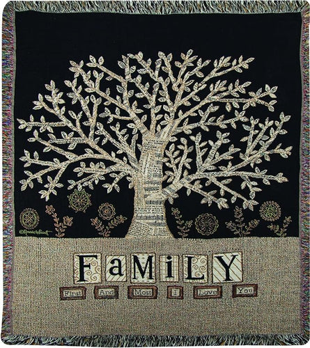 Throw/Tapestry - Family - 100% Cotton - 50
